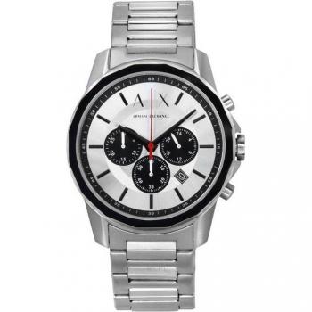 Armani Exchange Chronograph Stainless Steel Silver Dial Quartz AX1742 Men's Watch