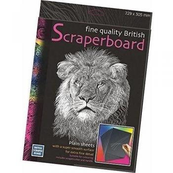 ESSDEE Británicos Scraperboard 305 x 229 mm