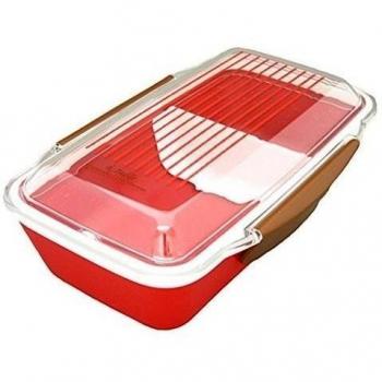 Ã  table apretada caja de almuerzo de una etapa de 630ml Rojo