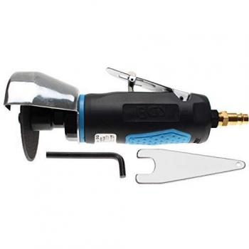 Amoladora reversible BGS 3286 - Esmeriladora de 75 mm, diseño compacto, motor potente, velocidad ajustable, mango ergonómico y sistema de seguridad