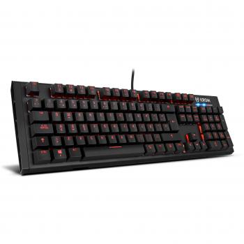 Krom Kempo - Teclado de Gaming, Color Negro