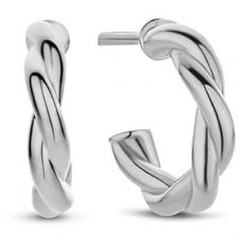 Pendientes de Plata 925 Chapados en Rodio New Bling 9NB-0667