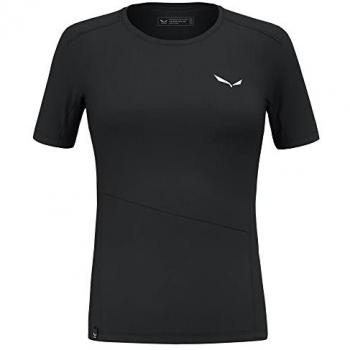 Salewa Women's Puez Sporty Dry Short Sleeve T-shirt - Black Out