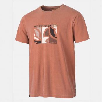 Ternua - Camiseta de hombre Warrens M en color azul marino con diseño moderno