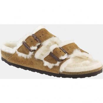 Birkenstock Women's Arizona Shearling Sandals - Mink Color