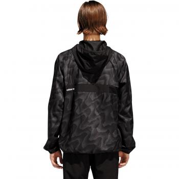 Adidas BB Warp Wnd Jkt Chaqueta, Hombre, Gris