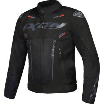 Ixon M-Apocalypse Chaqueta textil de motocicleta Negra (XL)