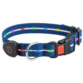 Collar para Perro Doggy Village MT7113 Azul 60 cm LED