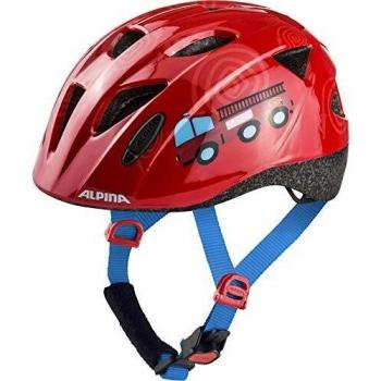 Alpina XIMO Casco de Ciclismo, Unisex-Youth, Firefighter, 45-49
