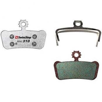 Swissstop Pastillas de Freno Disco 31 E Gris Orgánicas para Discos y Accesorios de Freno