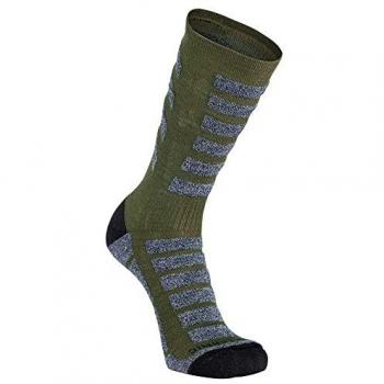 Calcetines Northwave Husky Ceramic High verde gris negro - S, tipo: calcetines, características: alta transpirabilidad, aislamiento térmico, compresión moderada, diseño ergonómico, tejido cerámico para mayor durabilidad