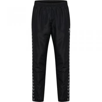 Pantalones Hummel Authentic Micro para correr - ligeros, transpirables, con tecnología de secado rápido, ajuste cómodo, cintura elástica con cordón y detalles reflectantes