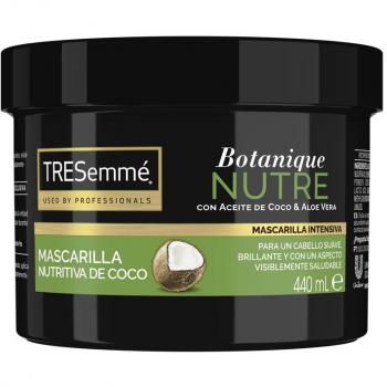Mascarilla Tresemme Botanique Nutre Coco y Aloe Vera Hidratante 440 ml unisex para cabellos secos y dañados