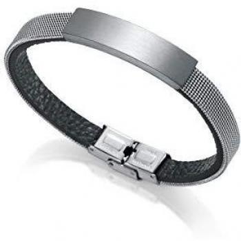 Viceroy Pulsera Fashion 15039P01010 Malla Acero y Cuero