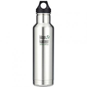 Klean Kanteen Botella, Acero Inoxidable, Brushed Stainless, 4.4x4.4x28.2 cm
