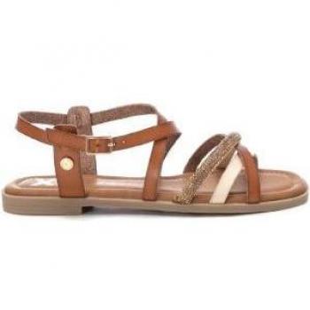 Sandalia de mujer XTI 142740 Camel Hebilla