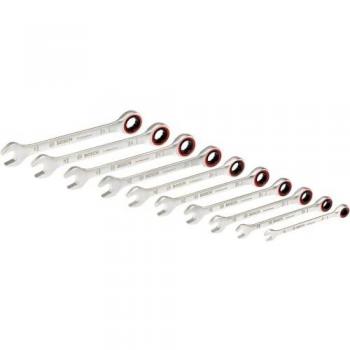 Juego de llaves de carraca Bosch 10 piezas profesional