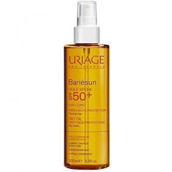 Uriage - Spray Aceite Seco cuerpo/cabello Bariésun SPF 50+
