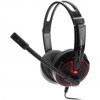 NGS Vox340dj - Auriculares con jack 3,5mm con control de volumen, color: gris