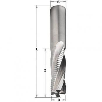 Fresa helicoidal Z2/2R posición D: 16x55x110 HWM DX CMT