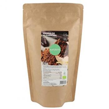 Harina de Algarroba Bio 250 g - Vegana - Superalimento - Naturitas Essentials