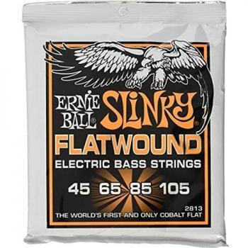 Ernie Ball Hybrid Slinky Flatwound Bass Strings 45-105