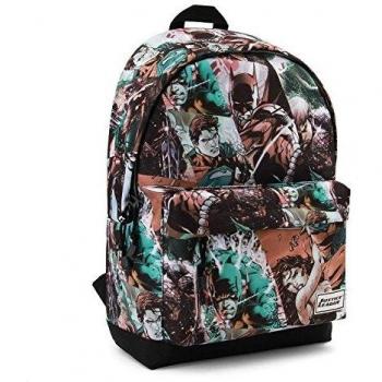 Liga De La Justicia KM-37618 2018 Mochila Tipo Casual, 40 cm, 1 litro, Multicolor
