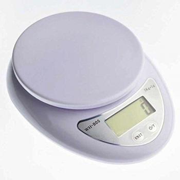 OcioDual Bascula de Cocina Digital Electronica Desde 1gr hasta 5000gr 5kg Pilas Incluidas