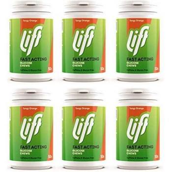 GlucoTabs Large Refill Bottles - 50 Chewable Glucose Energy Tablets 200g -