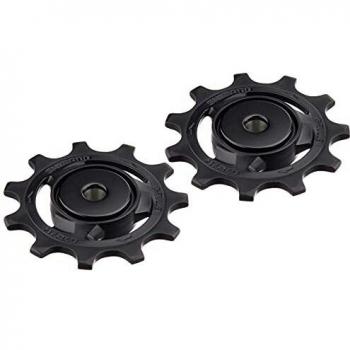 SHIMANO RD-M9100 SS DA 11 Juego Desplazante + Conjunto de Rodillos Guía, Negro, Talla Única