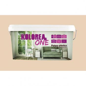 Pintura plástica interior monocapa One 4L color arena