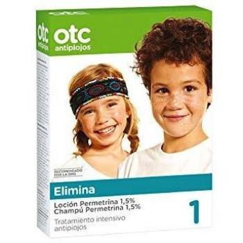 OTC Complete Head Lice Treatment Pack with 1.5% Permethrin - Lotion 100ml + Shampoo 125ml