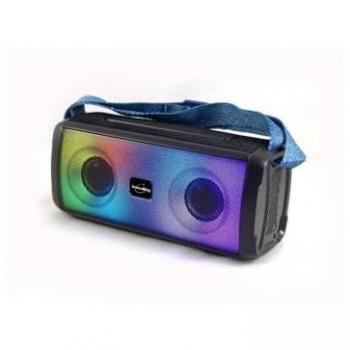 Altavoz Bluetooth Portátil Inovalley HP345-B - 10W - LEDs - Bluetooth V5.3 - TWS - FM - USB 2.0 - Micro SD - AUX-IN
