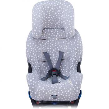 Jyoko Funda para Silla de Coche Klippan Kiss 2 - Protección Duradera, compatible con Klippan Kiss 2, diseño Jyoko White Star