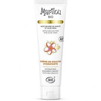 Marilou Bio Moisturizing Shower Cream with Monoi Oil and Aloe Vera - 150ml for All Skin Types