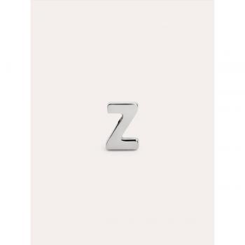 Pendiente Suelto Singularu Letter Plata - Letra: Z