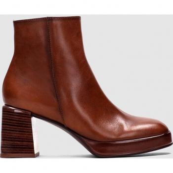 Hispanitas TOKIO Women's Low Ankle Boots in Brown with Triflow Technology, Sizes: 7 UK / 10 US