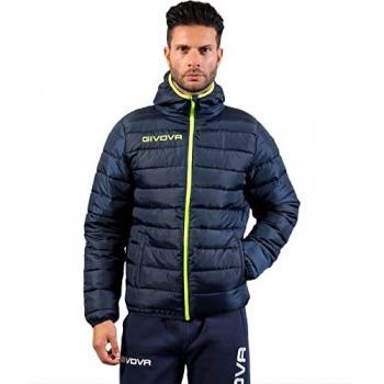 Givova Olanda Chaqueta G013-0419 Azul/Amarillo Fluo 3XS