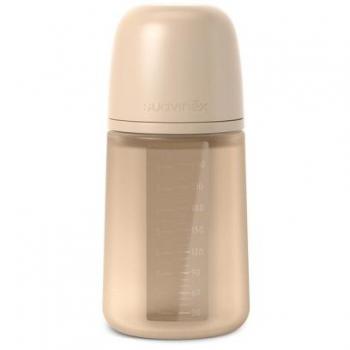 Biberón de Silicona 240 ml Suavinex Color Esencia Nocciola