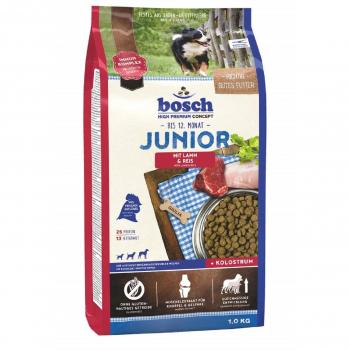 Bosch Junior Cordero y Arroz 1 kg - Alimento seco para cachorros nutricionalmente sensibles
