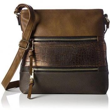 GaborCAROL - bolsa de medio lado Mujer
, color Marrón, talla 29x28x6 cm