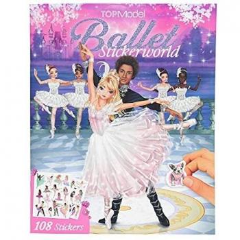 Cuaderno de Pegatinas TOPModel Ballet