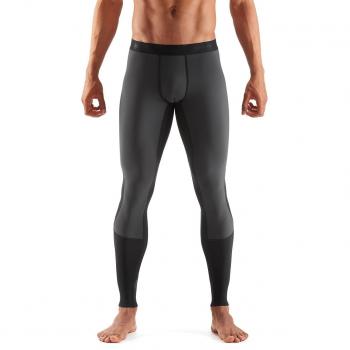 Skins Dnamic Thermal Windproof Mallas Largas, Hombre, Negro, L