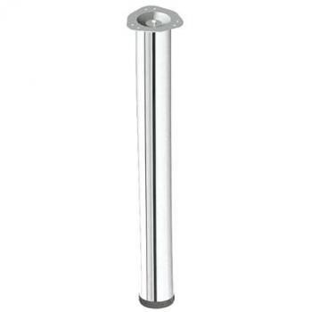 Juego de 4 Patas Regulables para Mesa Vigo 80-810 Cromo Fijas