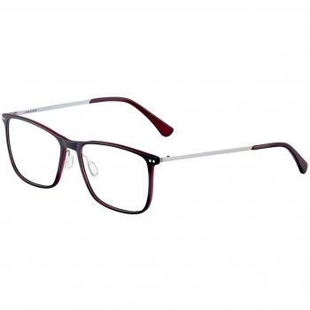 Jaguar 36814 6100 Gafas Recetadas para Hombre Negras con armazones negros y lentes de 55