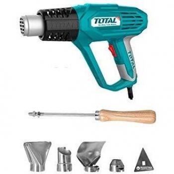 Pistola de calor 12000W Total 4 Boquillas y raspador