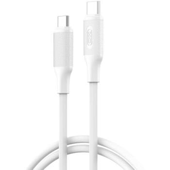 Cable USB-C a USB-C 1m 60W Carga Rápida Irrompible Blanco