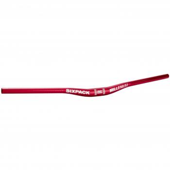 Sixpack millenium785 Riser de 785 mm de equivalente brazo, color rojo, tamaño estándar