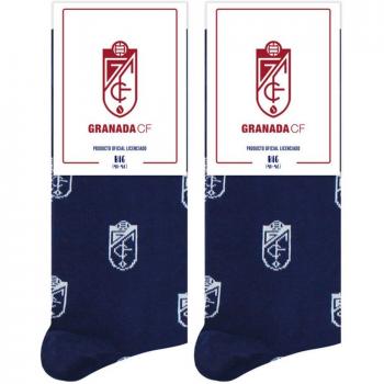 Calcetines Granada Club de Fútbol Pepe Pinreles Logo Marino