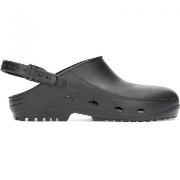 Zuecos de Hombre SCHUZZ ZUECOS DE SEGURIDAD ESTERILIZABLES 0120 NEGRO, color negro, talla 45, diseño ergonómico, material antimicrobiano, suela antidesliz